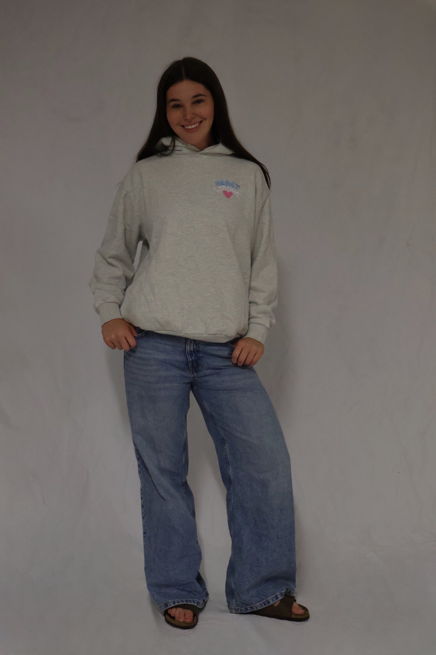 Heartstrung First Edition hoodie - White Marle